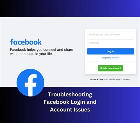 troubleshoot facebook login